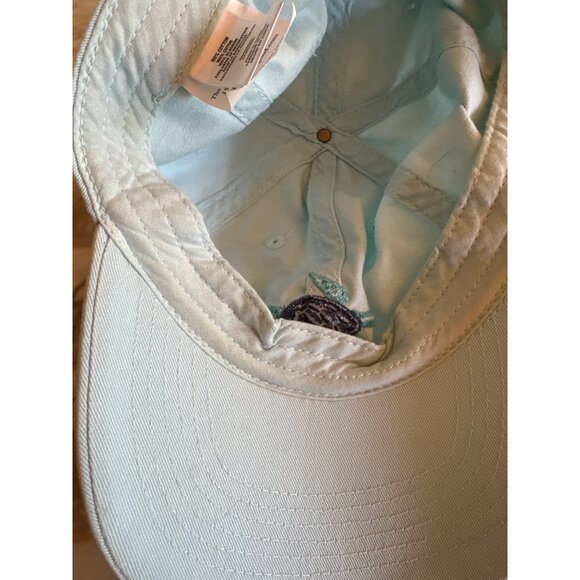 Life Is Good Turtle Embroidered Light Blue Cotton Baseball Cap Adjustable - Picture 7 of 7